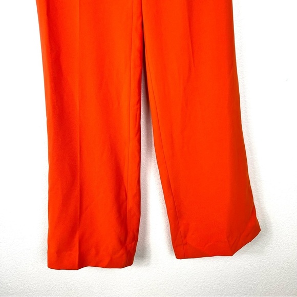 ZARA FLUID PANTS I PUMPKIN ORANGE size XS - Picture 4 of 9